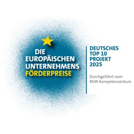 Die Europäischen Unternehmens förderpreise. Deutsches Top 10 Projekt 2025